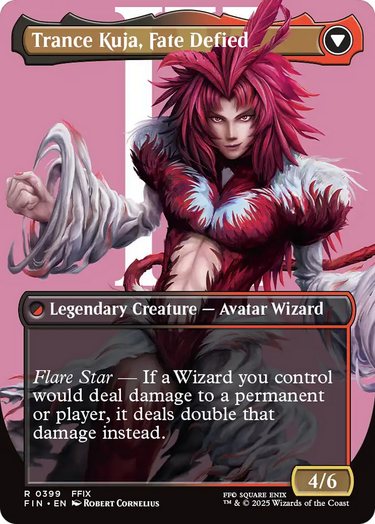 Kuja, Genome Sorcerer (Borderless) (FIN-399) - FINAL FANTASY (Borderless) Foil