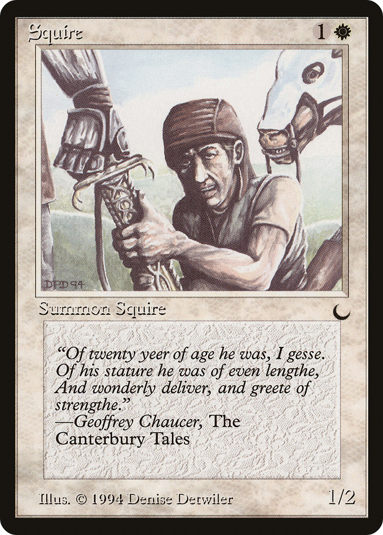 Squire (DRK-) - The Dark