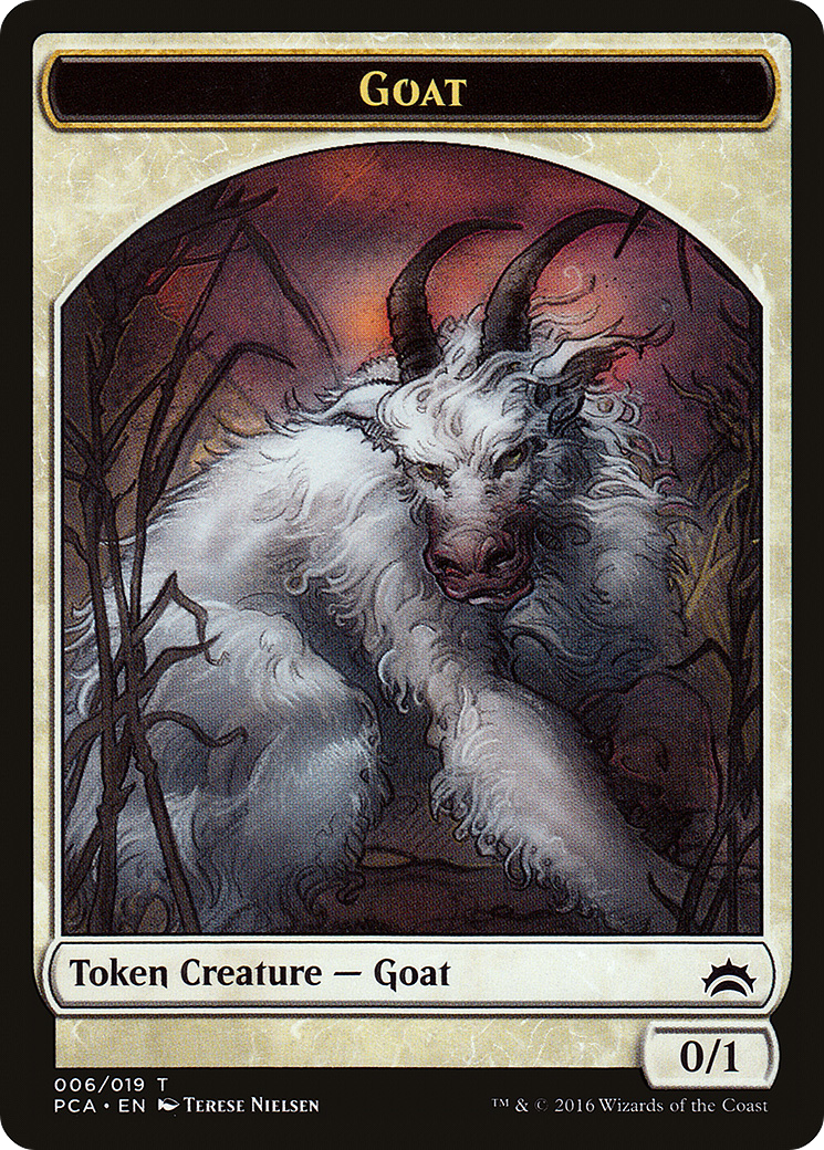 Goat // Insect Double-sided Token (PCA-6 // 15) - Planechase Anthology Tokens