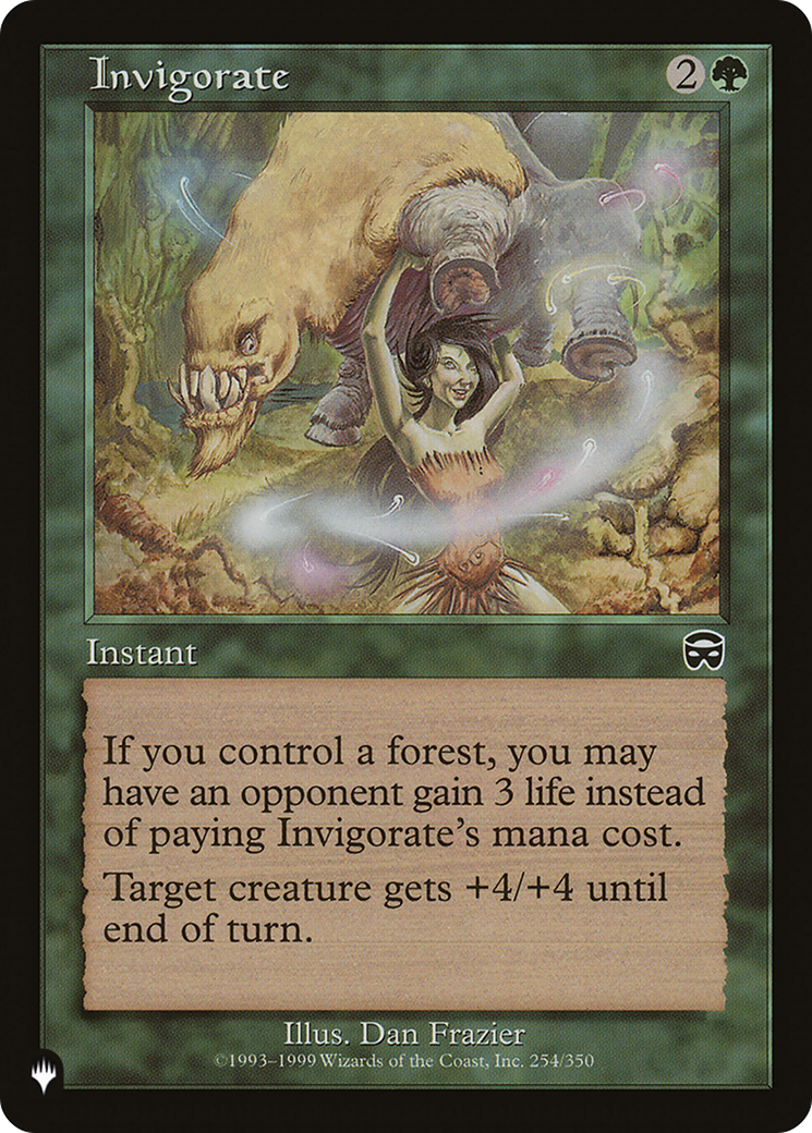 Invigorate (MMQ) (LIST-254/350) - The List