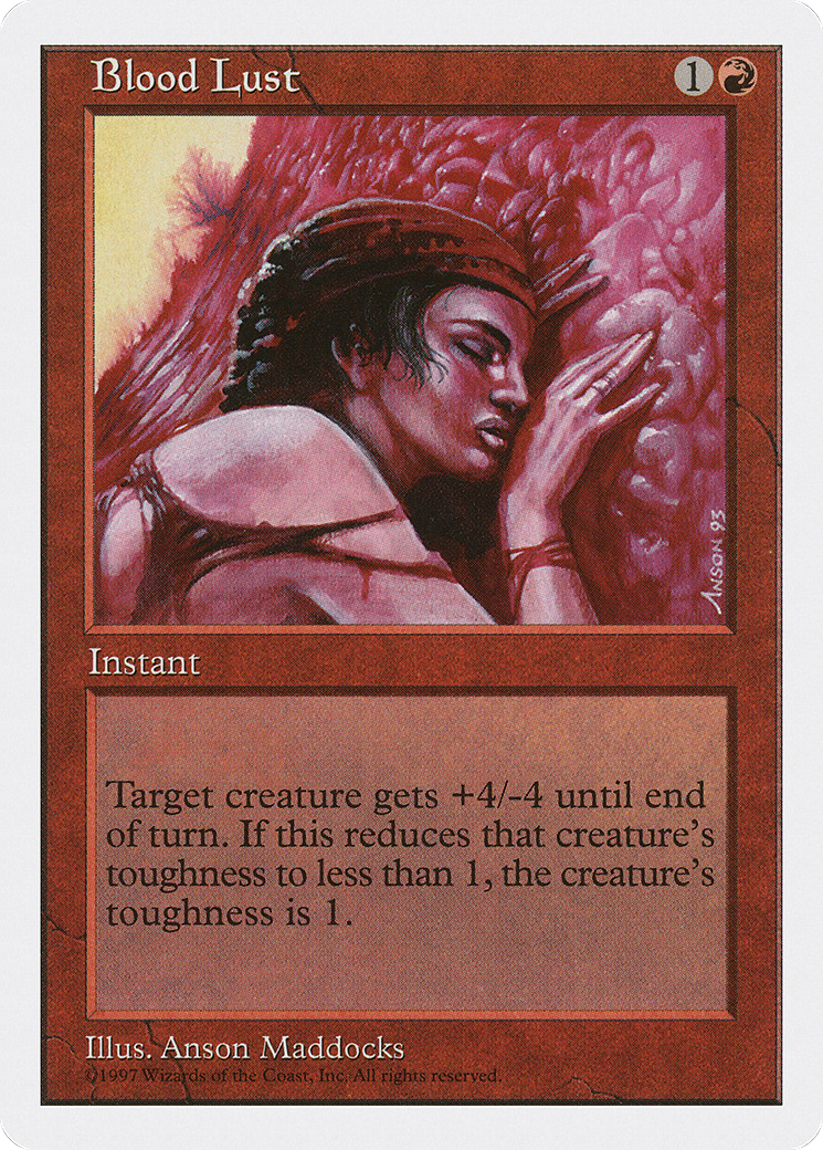 Blood Lust (5ED-) - Fifth Edition