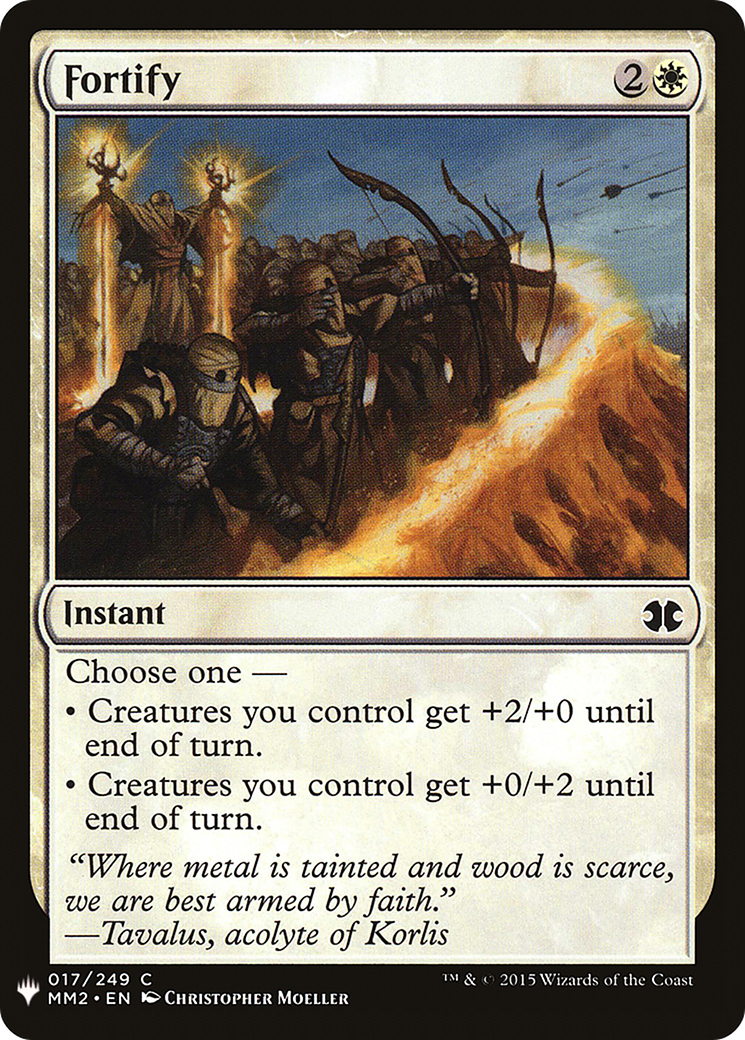 Fortify (LIST-MM2-17) - The List