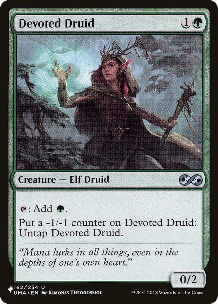 Devoted Druid (LIST-162/254) - The List