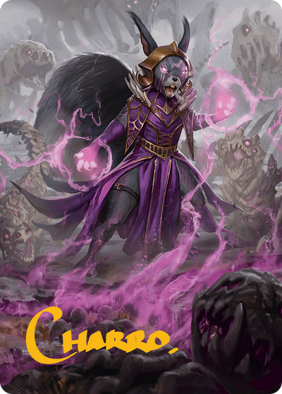 Liliana of the Dark Realms // Liliana of the Dark Realms (ABLB-051) - Bloomburrow Art Series (Borderless) Foil
