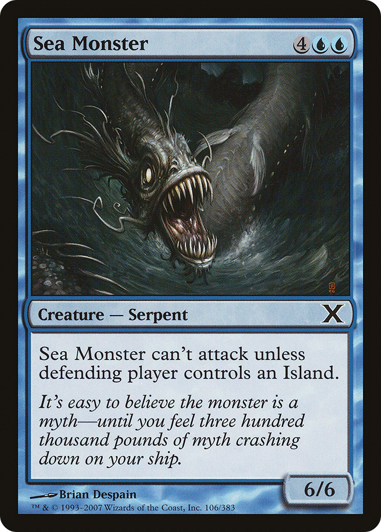 Sea Monster (10E-106) - Tenth Edition