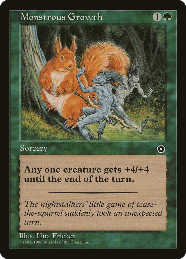 Monstrous Growth (P02-133) - Portal Second Age
