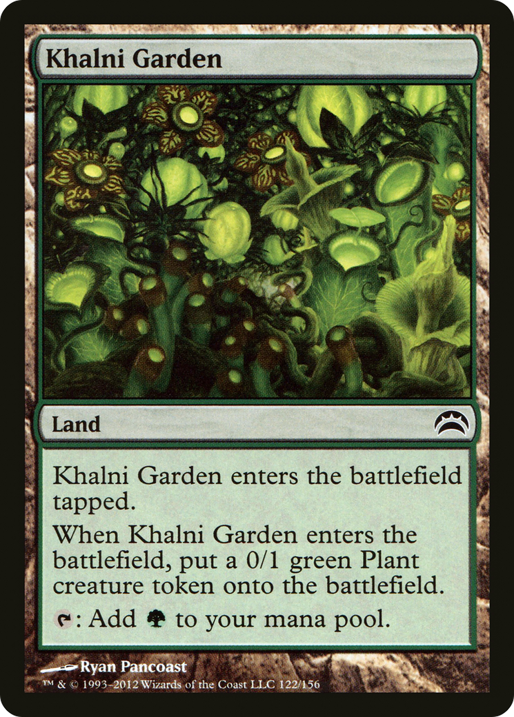 Khalni Garden (PC2-122) - Planechase 2012 Foil