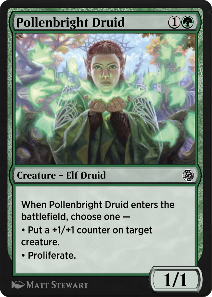 Pollenbright Druid (AJMP-173) - Jumpstart Arena Exclusives