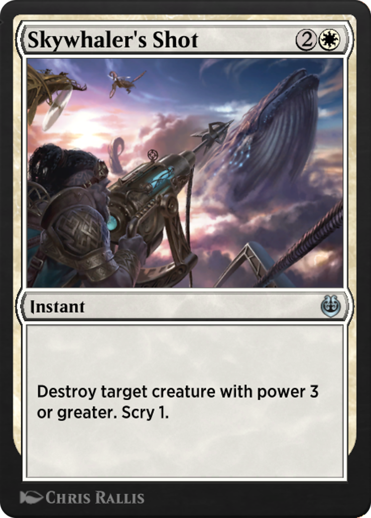 Skywhaler's Shot (KLR-031) - Kaladesh Remastered