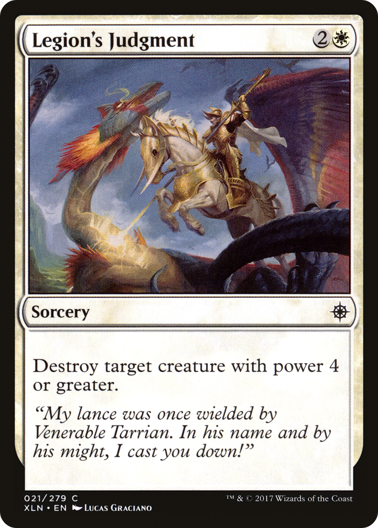 Legion's Judgment (XLN-021) - Ixalan Foil