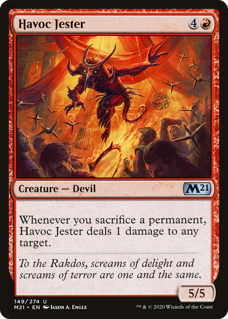 Havoc Jester (M21-149) - Core Set 2021 Foil