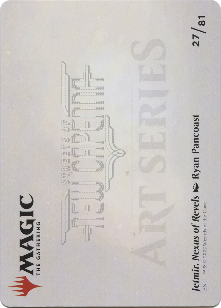Jetmir, Nexus of Revels // Jetmir, Nexus of Revels (ASNC-027) - New Capenna Art Series (Borderless) Foil