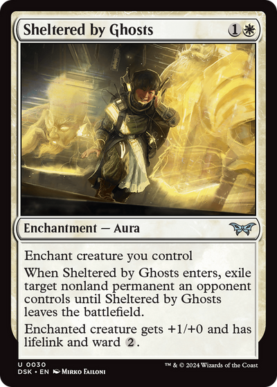 Sheltered by Ghosts (DSK-030) - Duskmourn: House of Horror