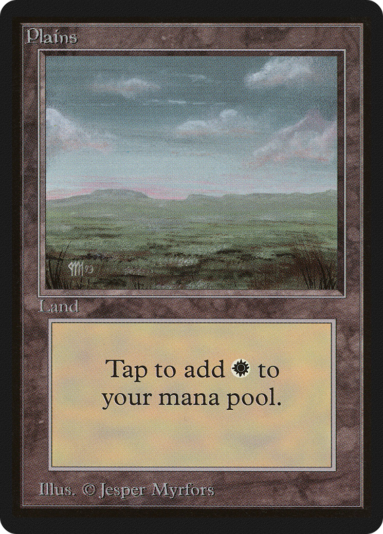 Plains (C) (LEB-) - Limited Edition Beta