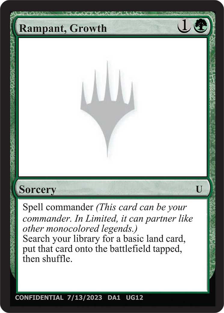 Rampant, Growth (UNK-UG12) - Unknown Event