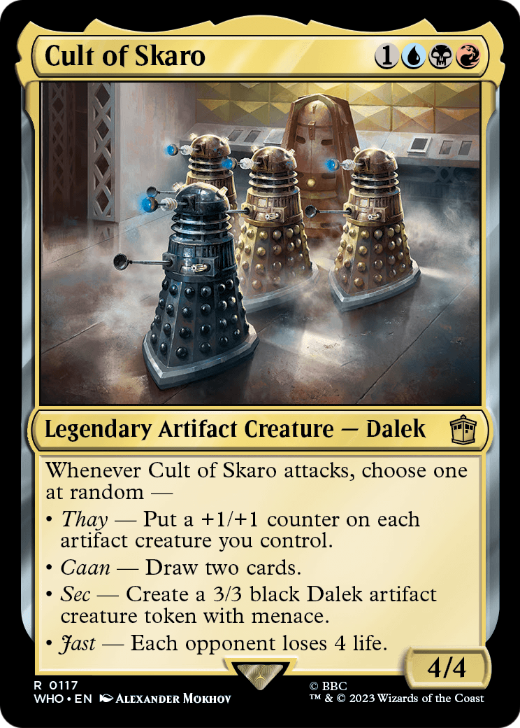 Cult of Skaro (WHO-117) - Doctor Who