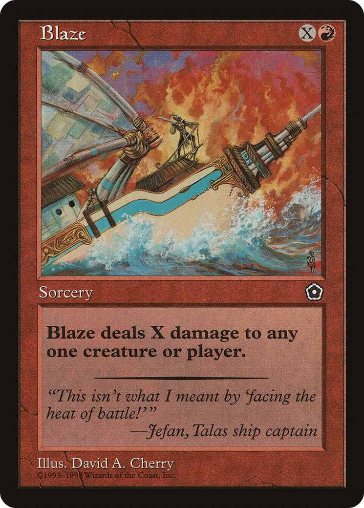 Blaze (P02-091) - Portal Second Age
