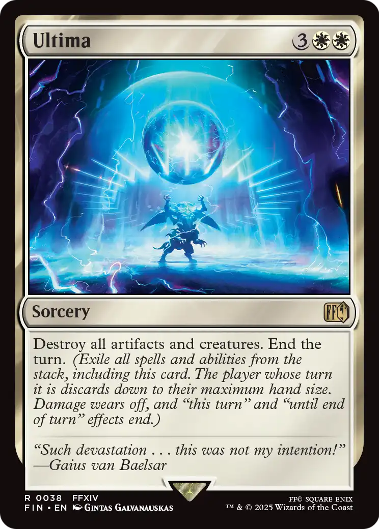Ultima (FIN-038) - FINAL FANTASY Foil