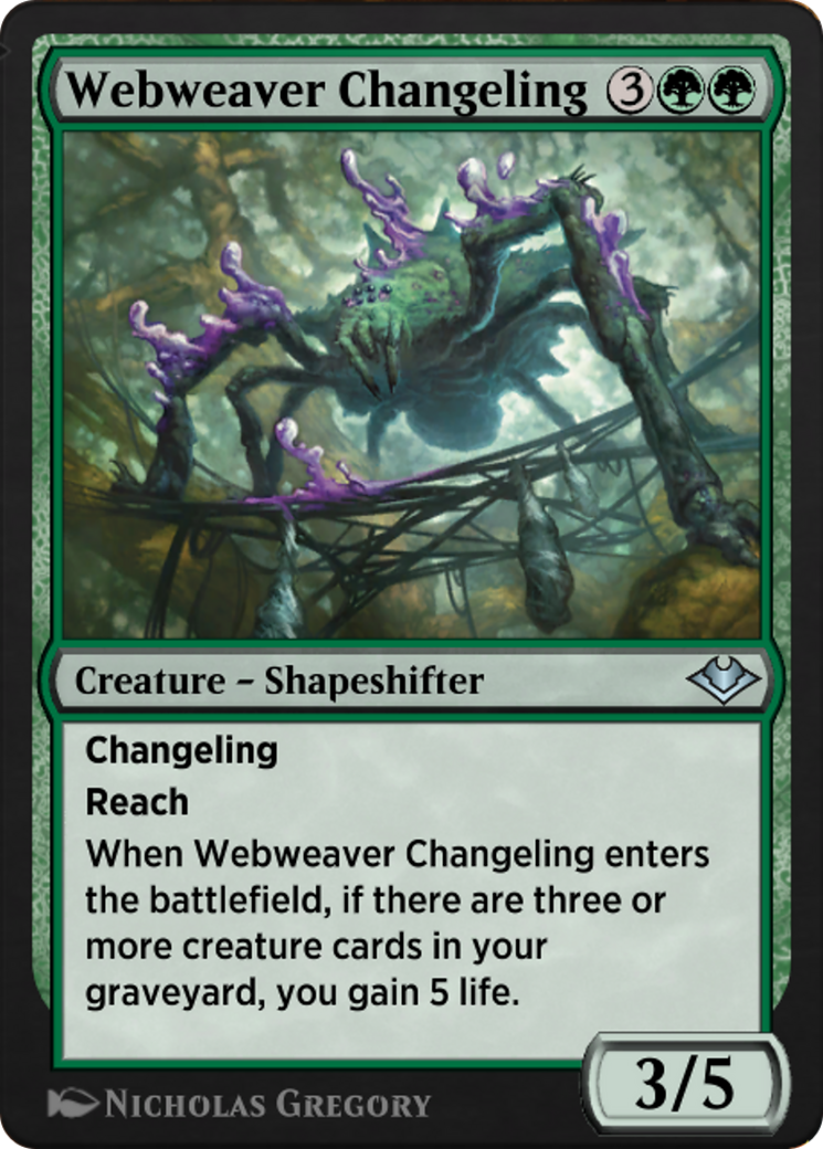 Webweaver Changeling (J21-666) - Jumpstart: Historic Horizons