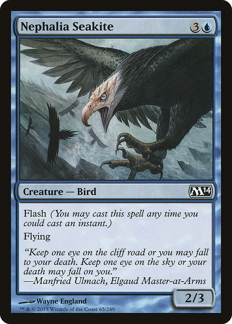 Nephalia Seakite (M14-065) - Magic 2014 Foil
