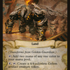 Golden Guardian (RIX-179) - Rivals of Ixalan: (compasslanddfc) Foil