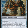 Golden Guardian (RIX-179) - Rivals of Ixalan: (compasslanddfc) Foil