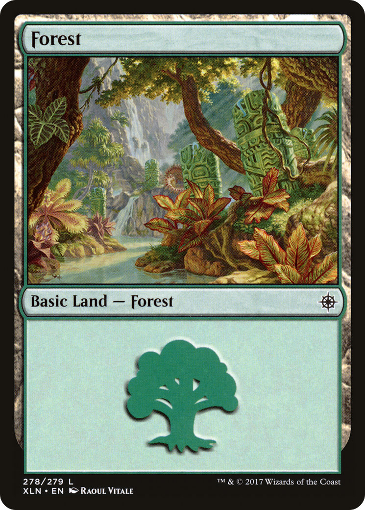 Forest (278) (XLN-278) - Ixalan Foil