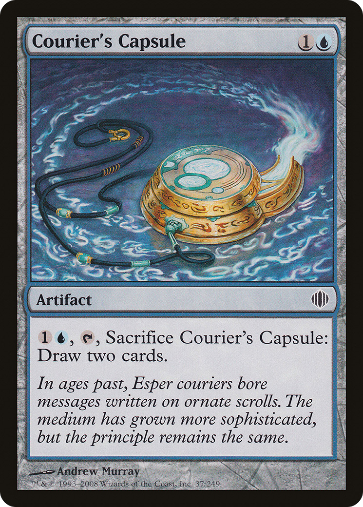 Courier's Capsule (ALA-037) - Shards of Alara Foil