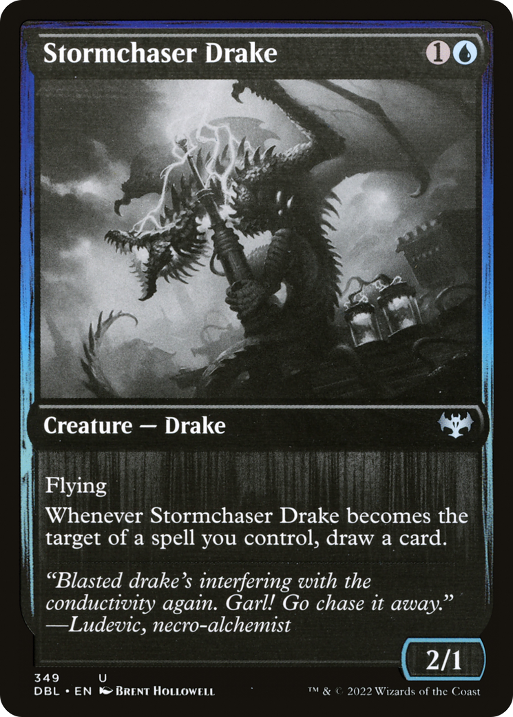 Stormchaser Drake (DBL-349) - Innistrad: Double Feature Foil