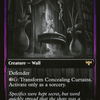 Concealing Curtains (DBL-368) - Innistrad: Double Feature: (Double Faced Transform) Foil