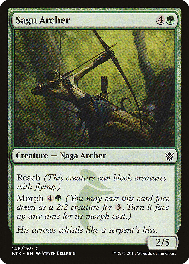 Sagu Archer (KTK-146) - Khans of Tarkir