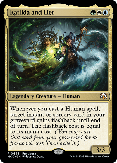 Katilda and Lier (PRE-446) - March of the Machine Commander