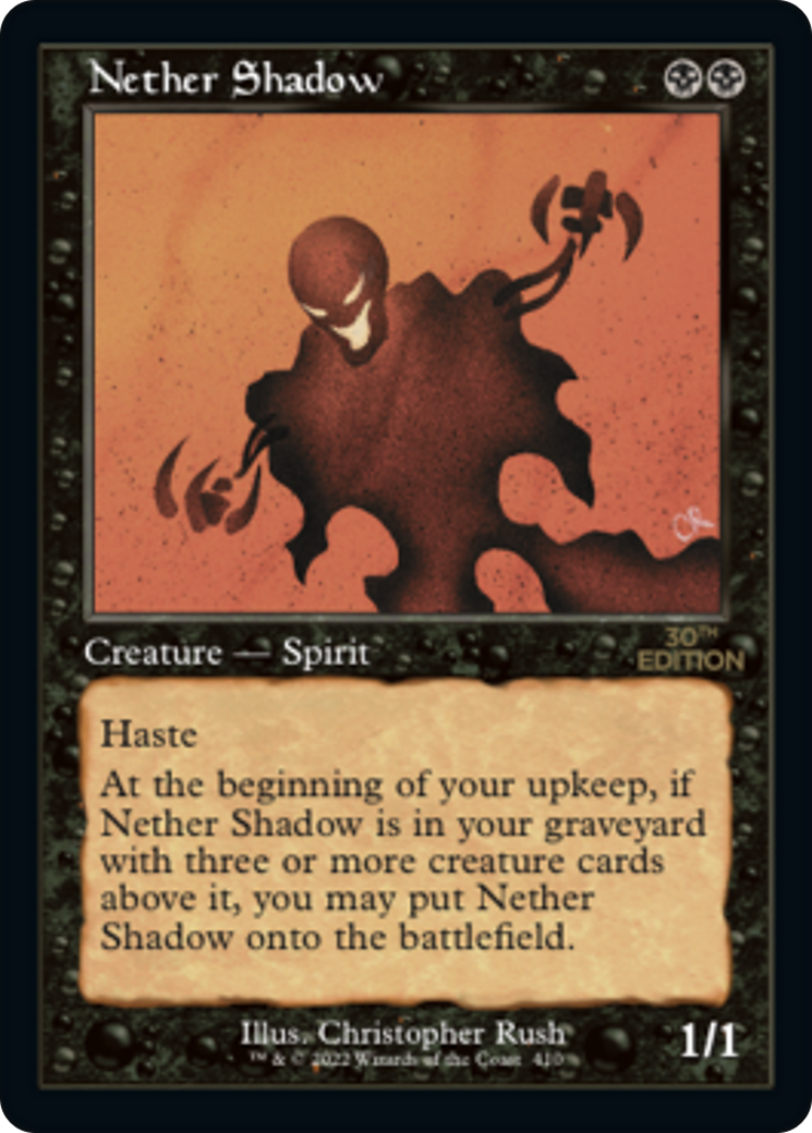 Nether Shadow (Retro Frame) (30A-410) - 30th Anniversary Edition