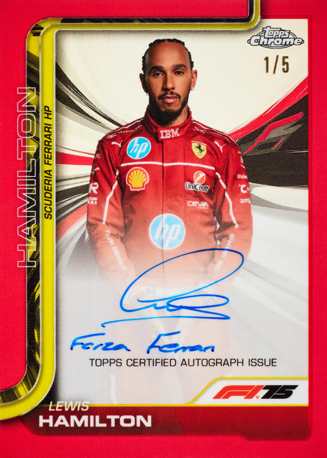 2025 Topps Chrome Formula 1 - Booster Pack