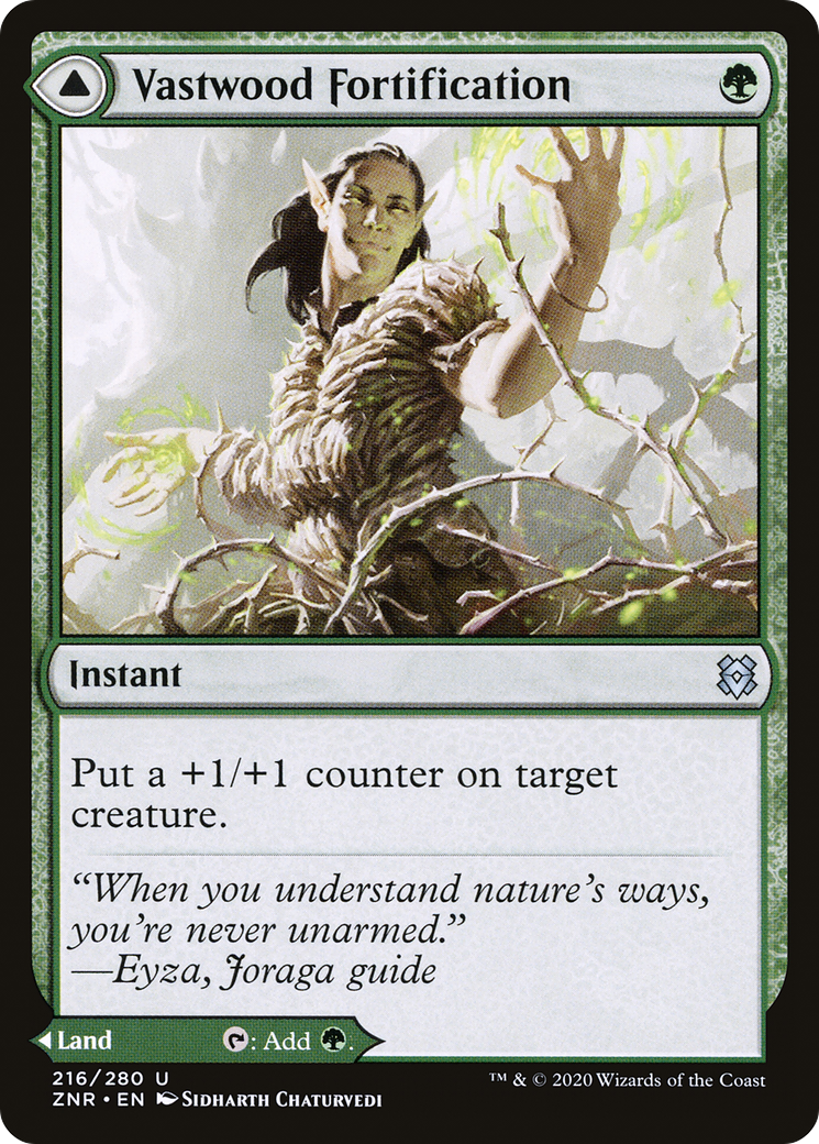 Vastwood Fortification (ZNR-216) - Zendikar Rising