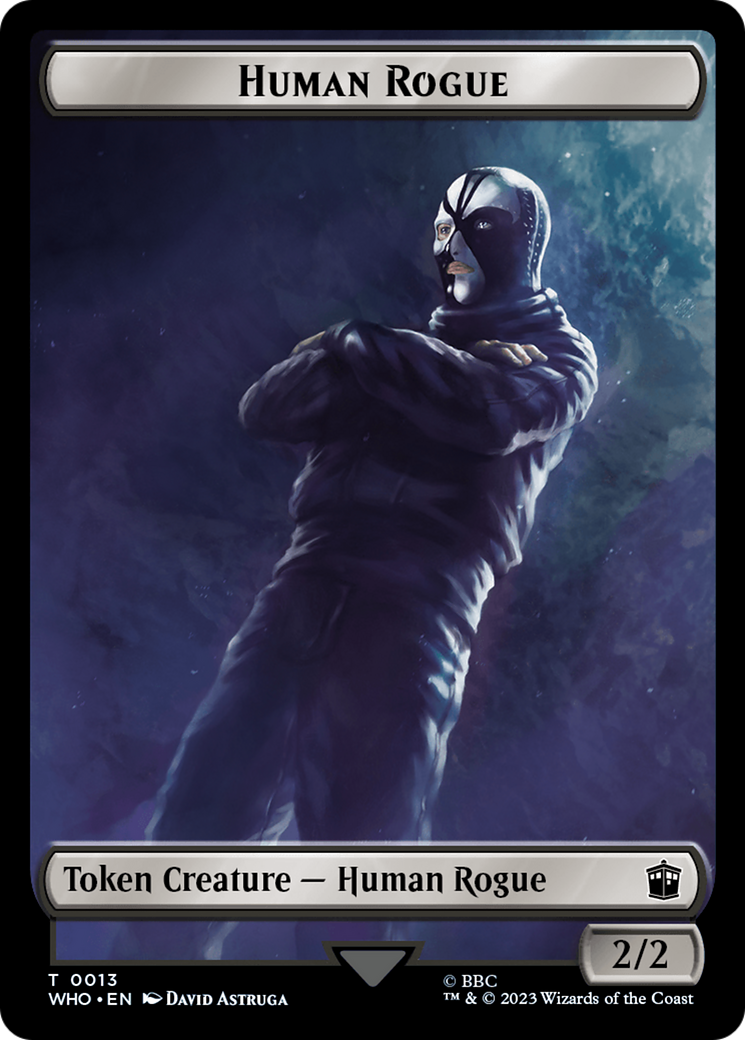 Human Rogue (TWHO-013) - Doctor Who Tokens