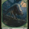 Human // Wolf Token (FNM-) - Friday Night Magic 2012