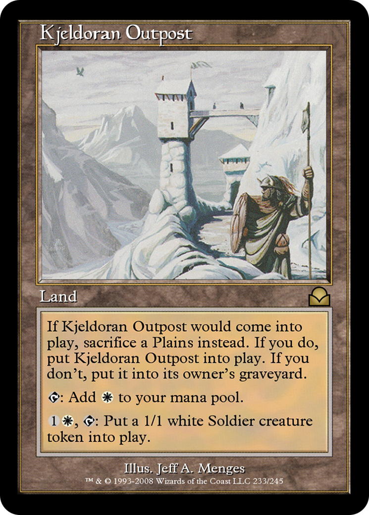 Kjeldoran Outpost (ME2-233) - Masters Edition II