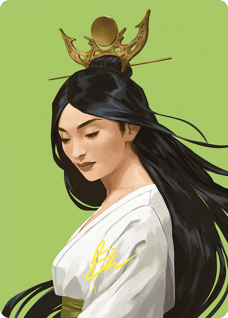 Azusa, Lost but Seeking // Azusa, Lost but Seeking (ACMM-056) - Commander Masters Art Series (Borderless)
