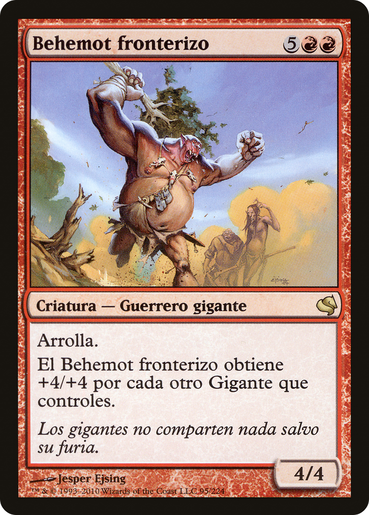 Borderland Behemoth (Spanish) - "Behemot fronterizo" (PS11-095) - Salvat 2011