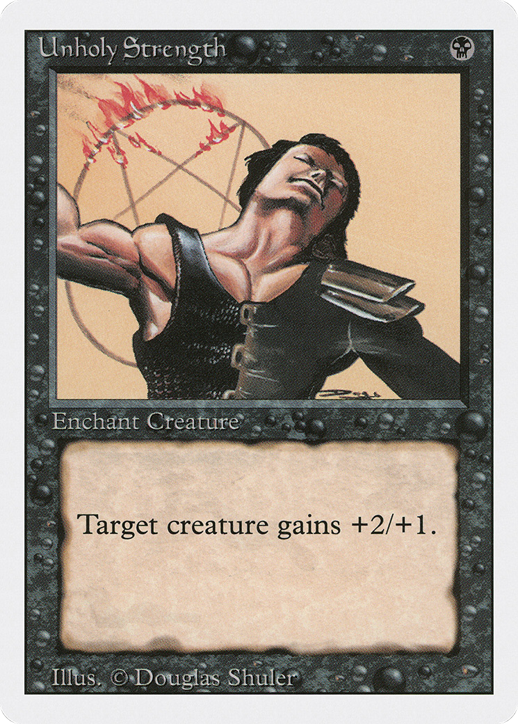 Unholy Strength (3ED-) - Revised Edition