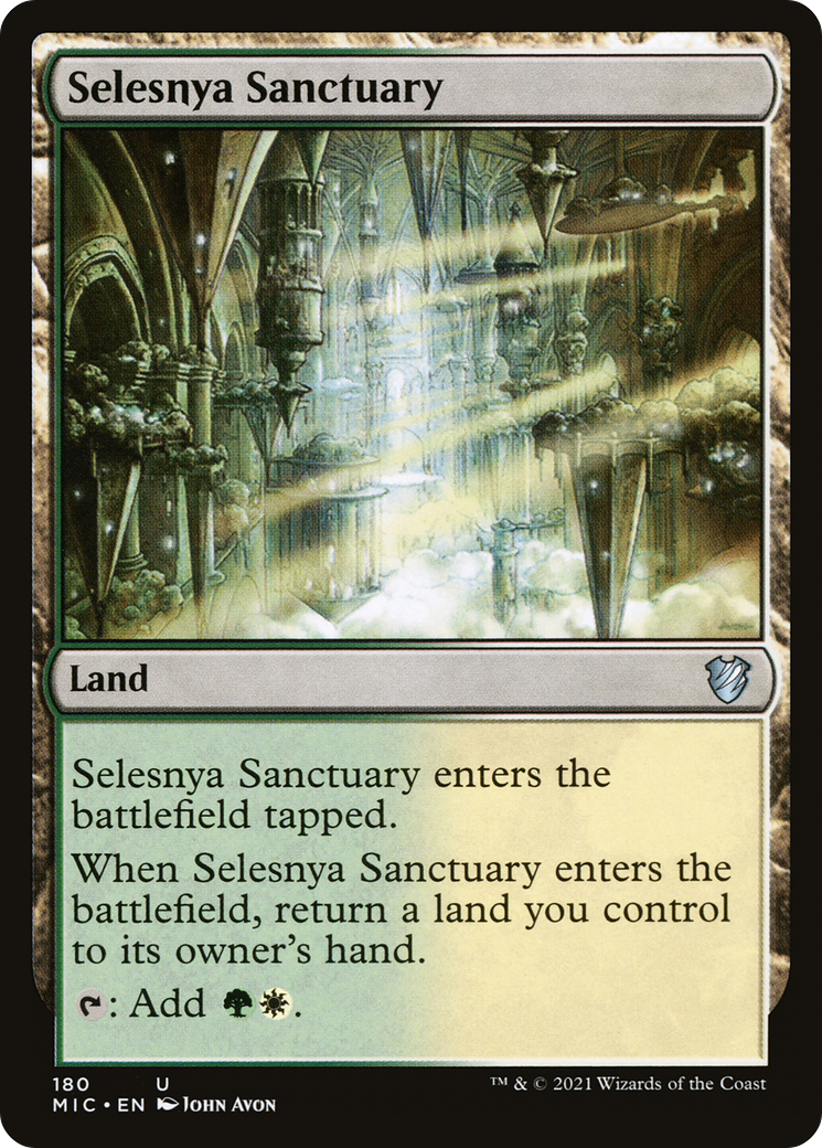 Selesnya Sanctuary (MIC-180) - Midnight Hunt Commander