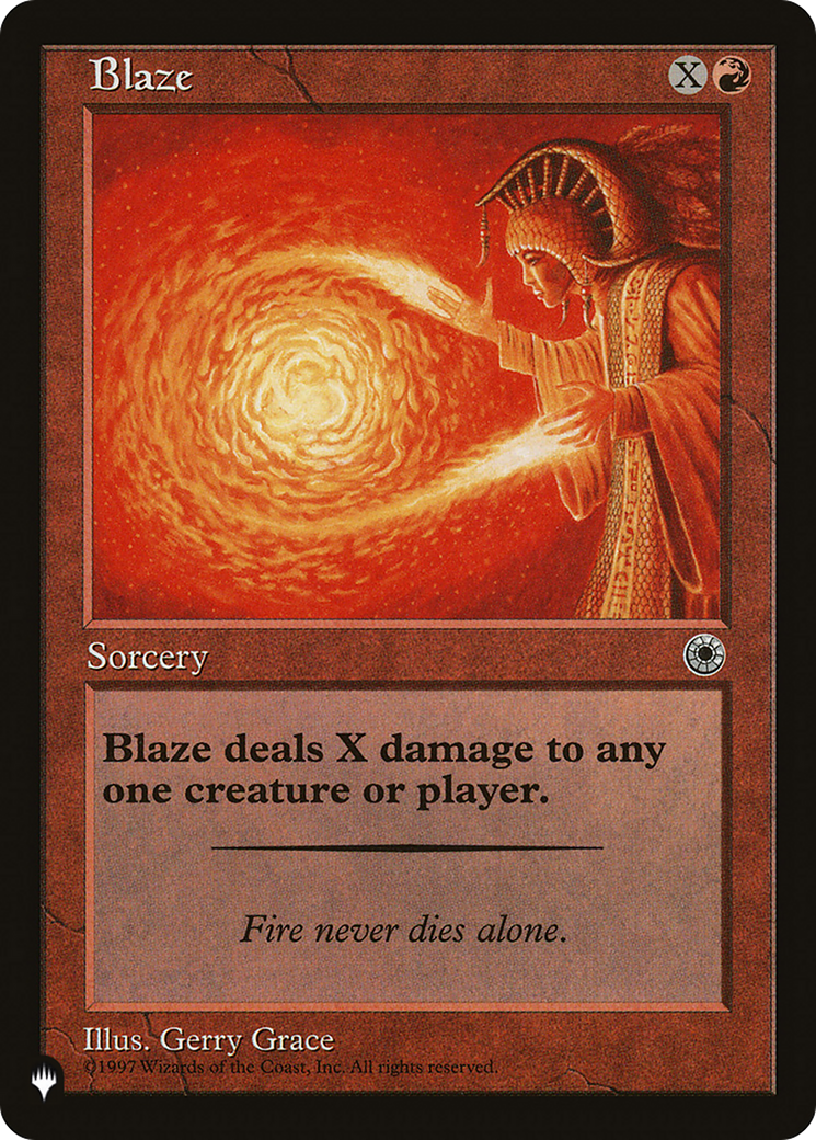 Blaze (LIST-) - The List