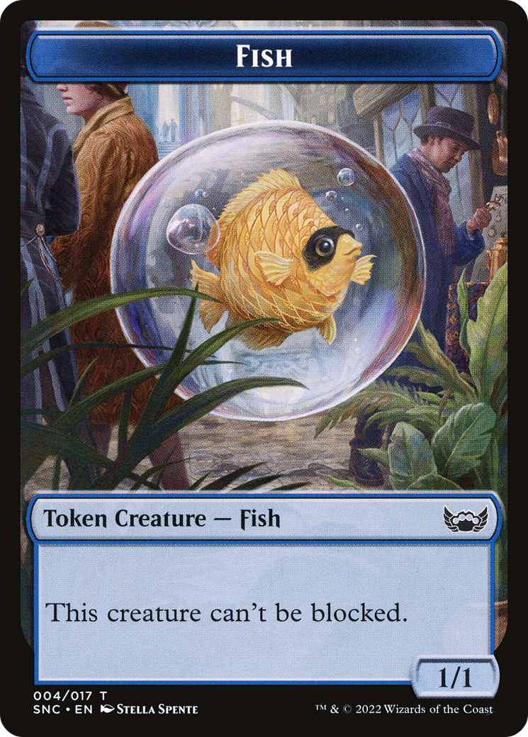 Fish (TSNC-004) - Streets of New Capenna Tokens