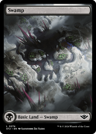 Swamp (0274) (OTJ-274) - Outlaws of Thunder Junction Foil