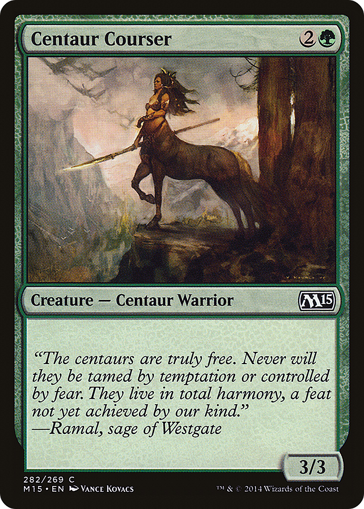 Centaur Courser (M15-282) - Magic 2015 Foil