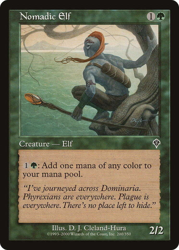 Nomadic Elf (INV-200) - Invasion Foil