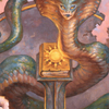 Guardian Naga // Guardian Naga (ACLB-016) - Battle for Baldur's Gate Art Series (Borderless) Foil