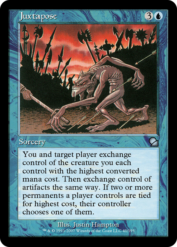 Juxtapose (ME1-041) - Masters Edition Foil