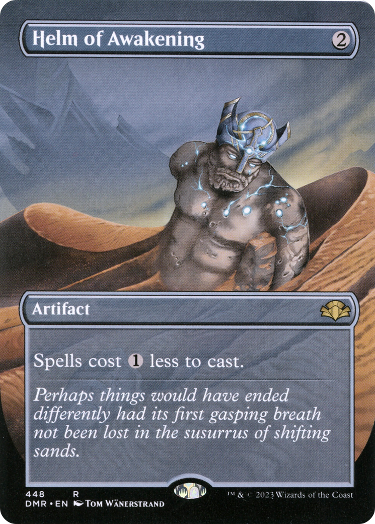Helm of Awakening (Borderless) (DMR-448) - Dominaria Remastered (Borderless) Foil